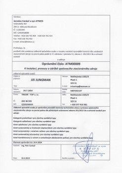 opravneni jungman 2019