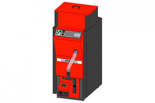 Kotel DxxPX  s nástavcem zásobníku 300 mm