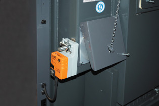 Servopohon BELIMO  a vzduchová regulační klapka