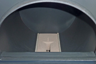 Pohled do horní přikládací komory - Dřevoplyn